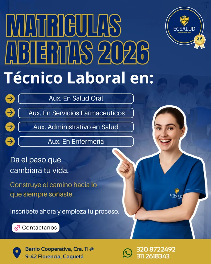 Anuncio ECSALUD: inscripciones abiertas